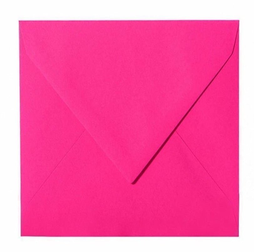 Briefumschläge Quadratisch - Pink - Individuelle Einladung